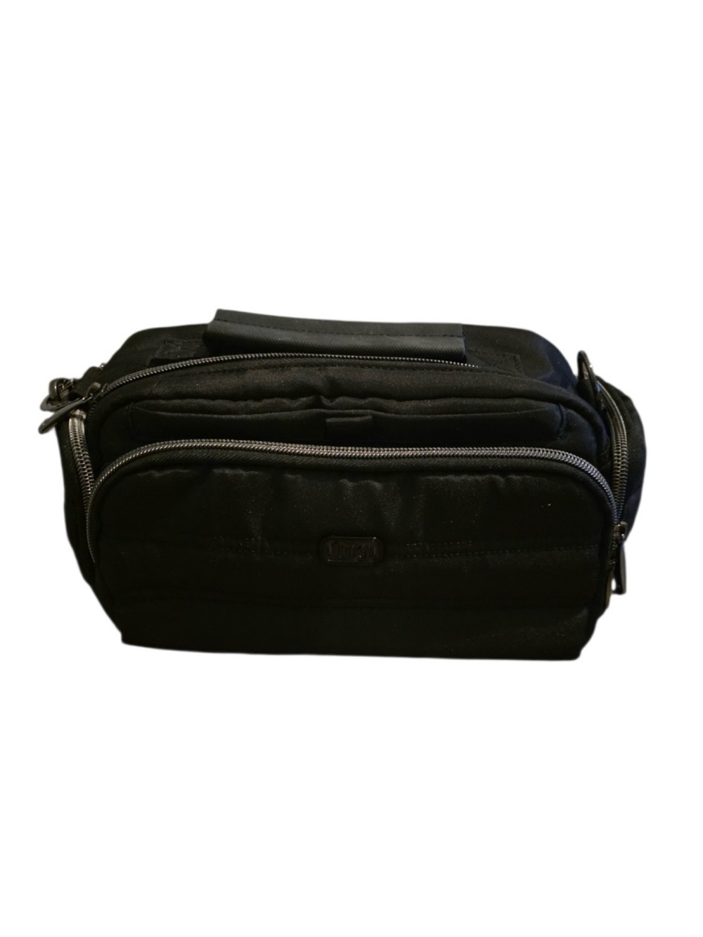 Lug Trolley CB NWT compact organizer crossbody bag with zipper compartments.